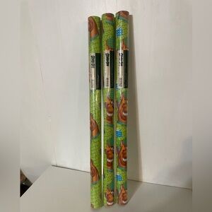 Scooby Doo Gift Wrap Never Used